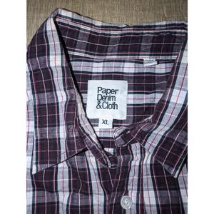 Paper denim & Cloth Xl plaid Long sleeve